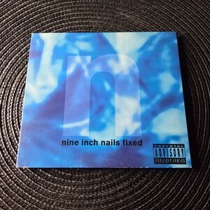 Nine Inch Nails Fixed EP CD Halo Six 1992 Blue Industrial Remixes Vintage Music